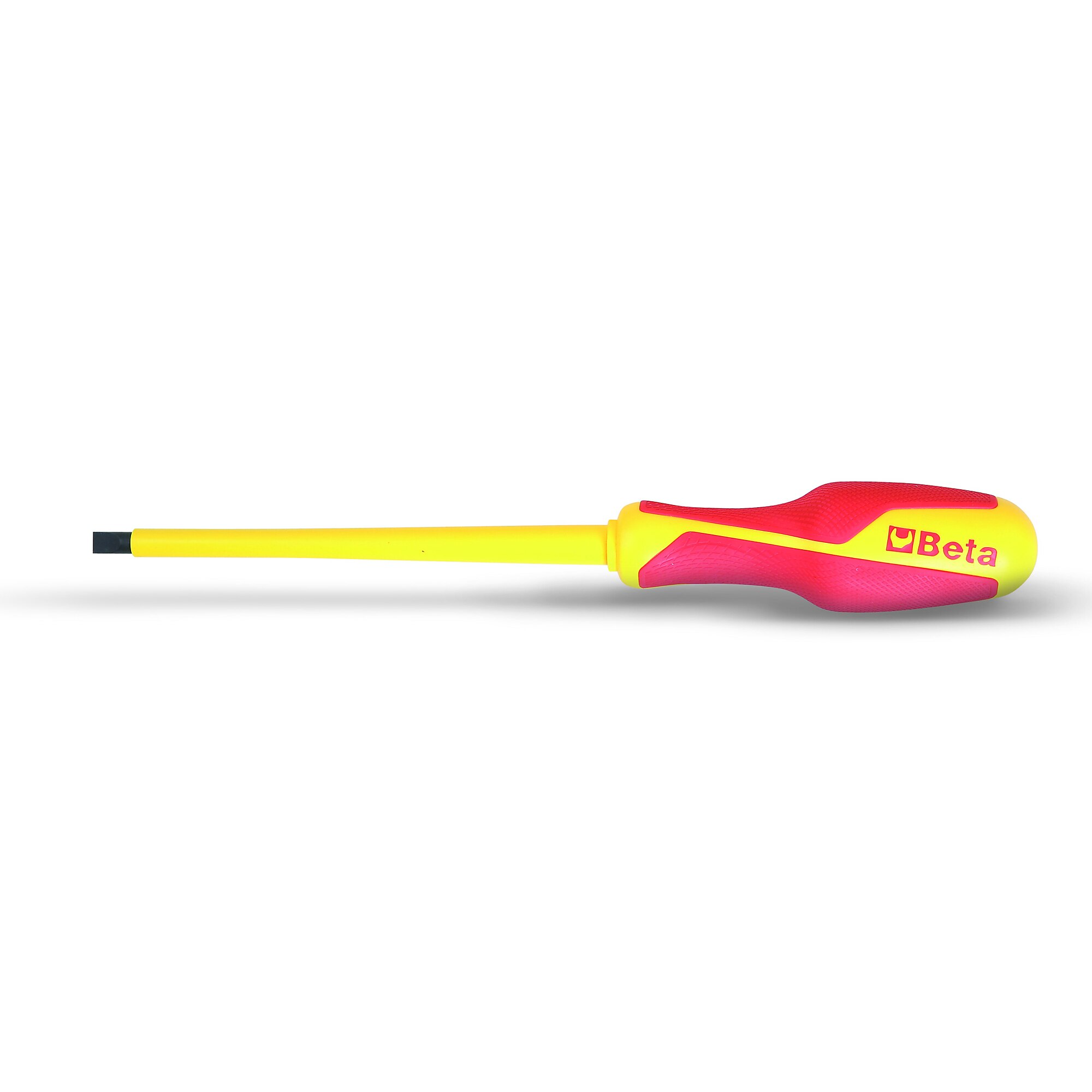 Beta Insulated Headless Slotted Screwdriver — 6.5mm x 150mm, 1000V, Model# 1274MQ 6.5X150